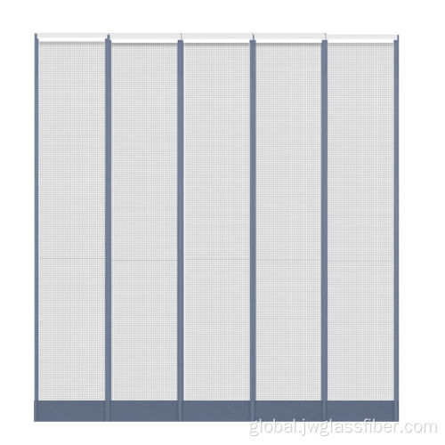 China Self Closing Screen Door Magnetic Mesh Screen Supplier